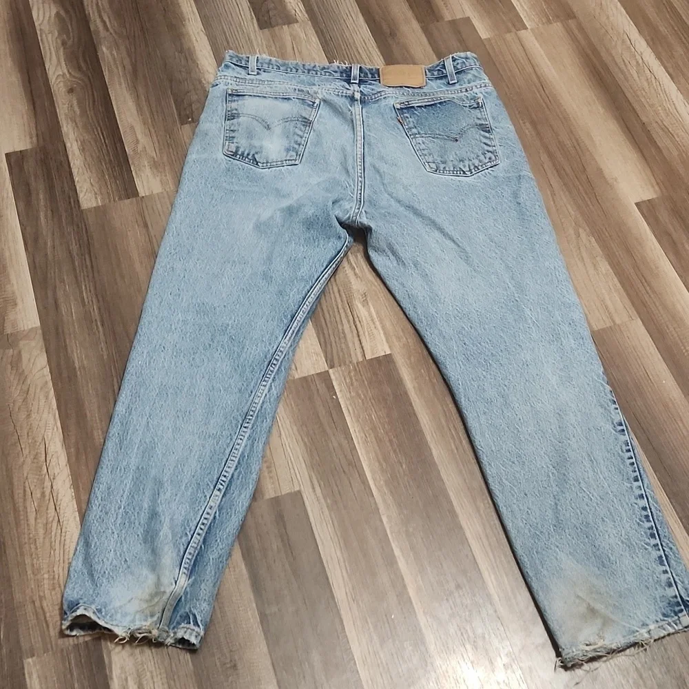 Levi's 505 Distressed Vintage Jeans Size 40x 30